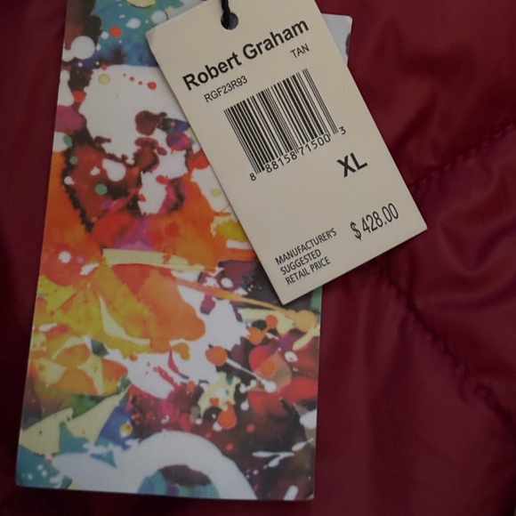 Robert Graham Brown Corduroy Ranch Chore Jacket Men’s Size XL New with Tag - Picture 6 of 16